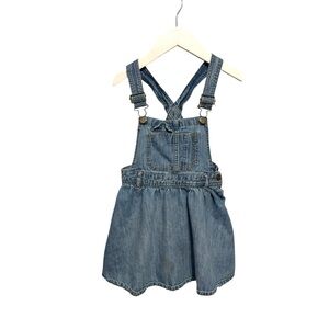 ✨ FREE w/ ⭐️ Purchase H&M Kids Denim Overall Dress size 6-7 Years